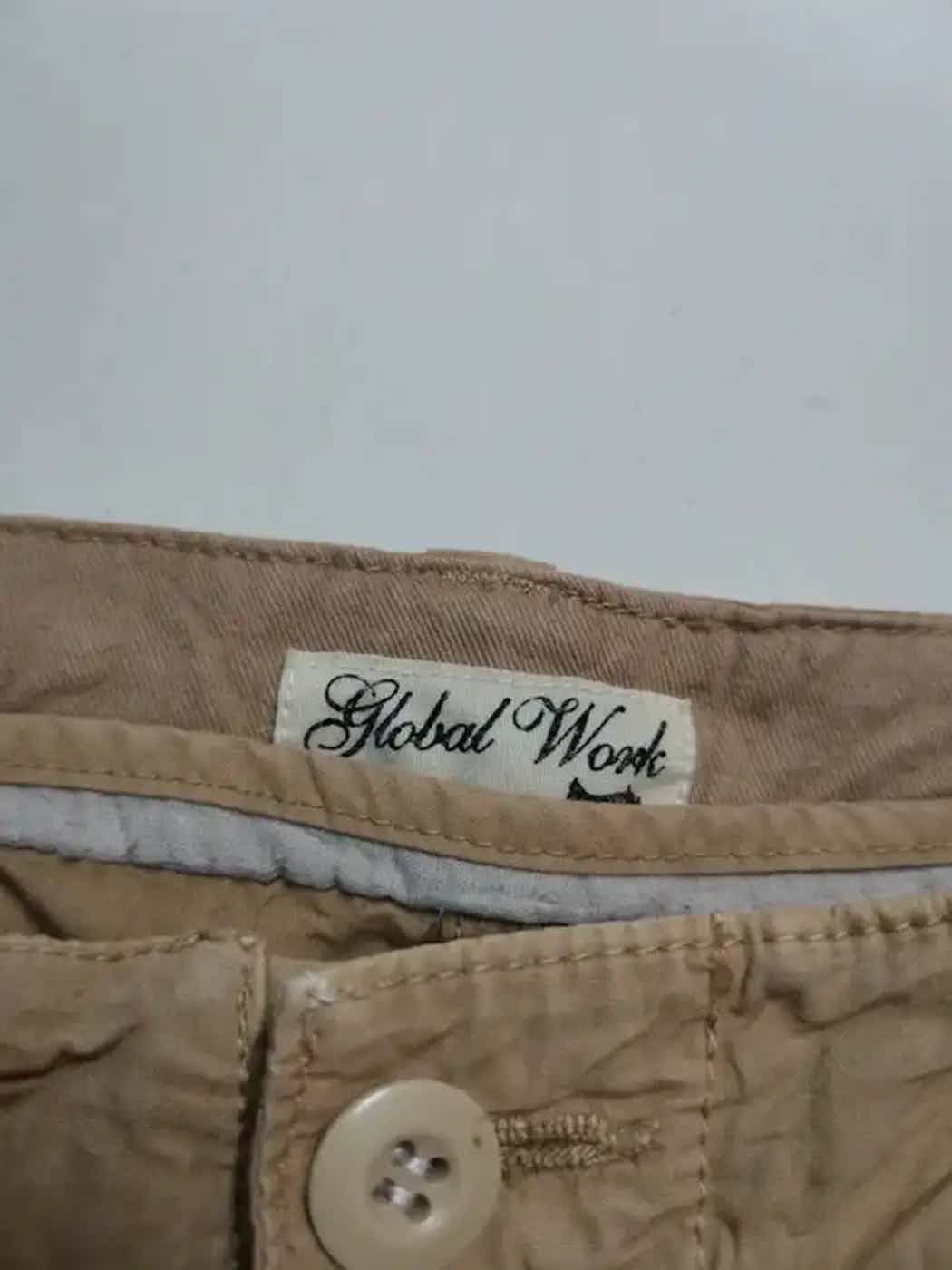 Japanese Brand Global Work Tactical Multipocket Cargo Pants Size US 34 / EU 50 - 4 Thumbnail