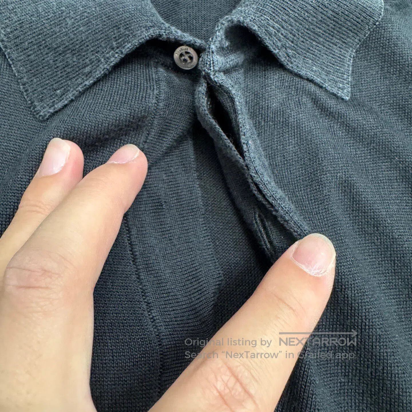 Berluti Berluti sizes Silk knitted short-sleeved shirt| Size US S / EU 44-46 / 1 - 5 Thumbnail