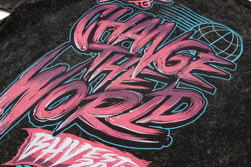 Vintage Good Vibes Printed Tshirt Design Size US M / EU 48-50 / 2 - 6 Thumbnail