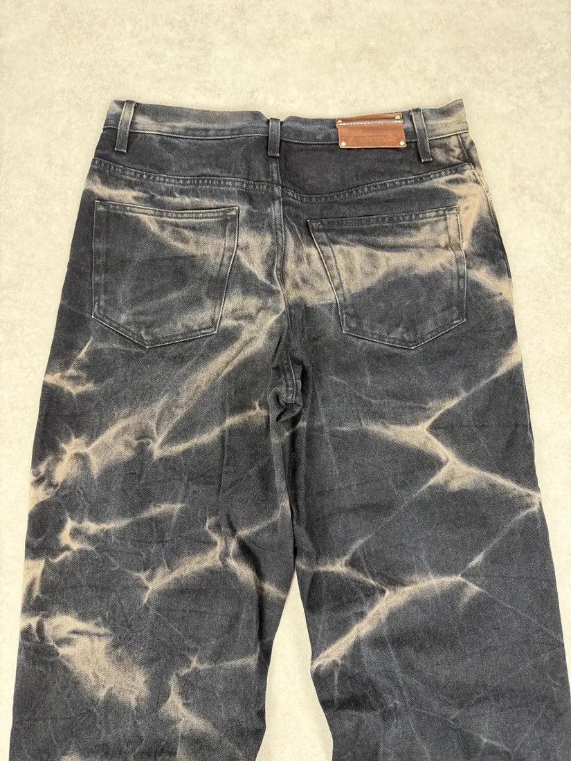 Dries Van Noten Dries Van Noten Black Tye Dye Effect Denim Jeans Size US 34 / EU 50 - 13 Thumbnail