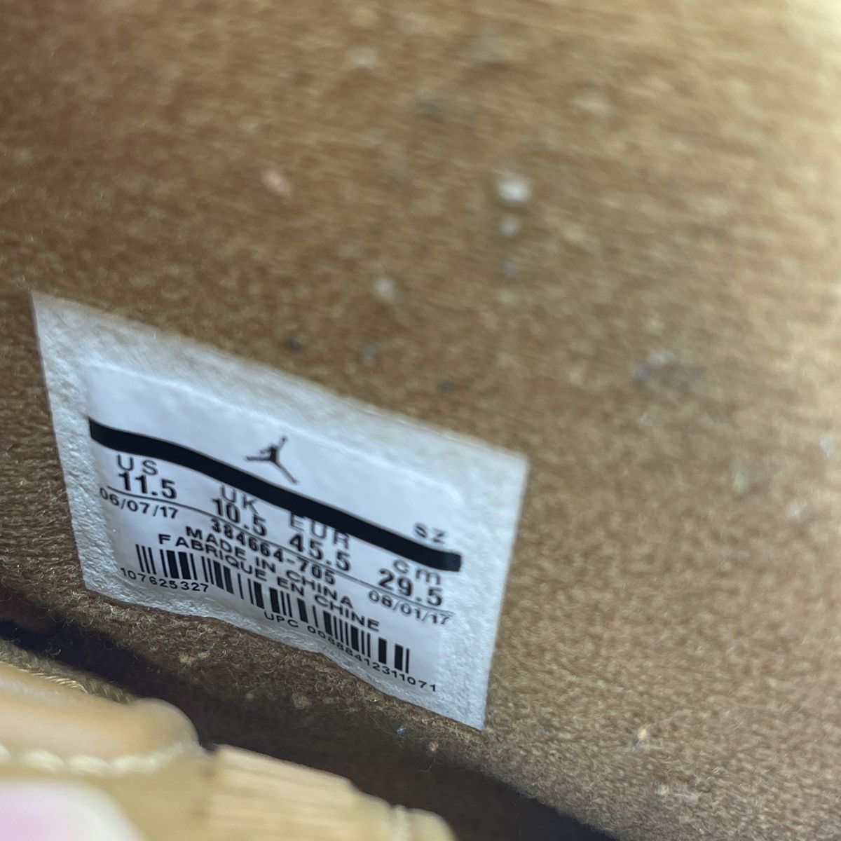 Jordan Brand Air Jordan 6 wheat Size US 11.5 / EU 44-45 - 8 Thumbnail