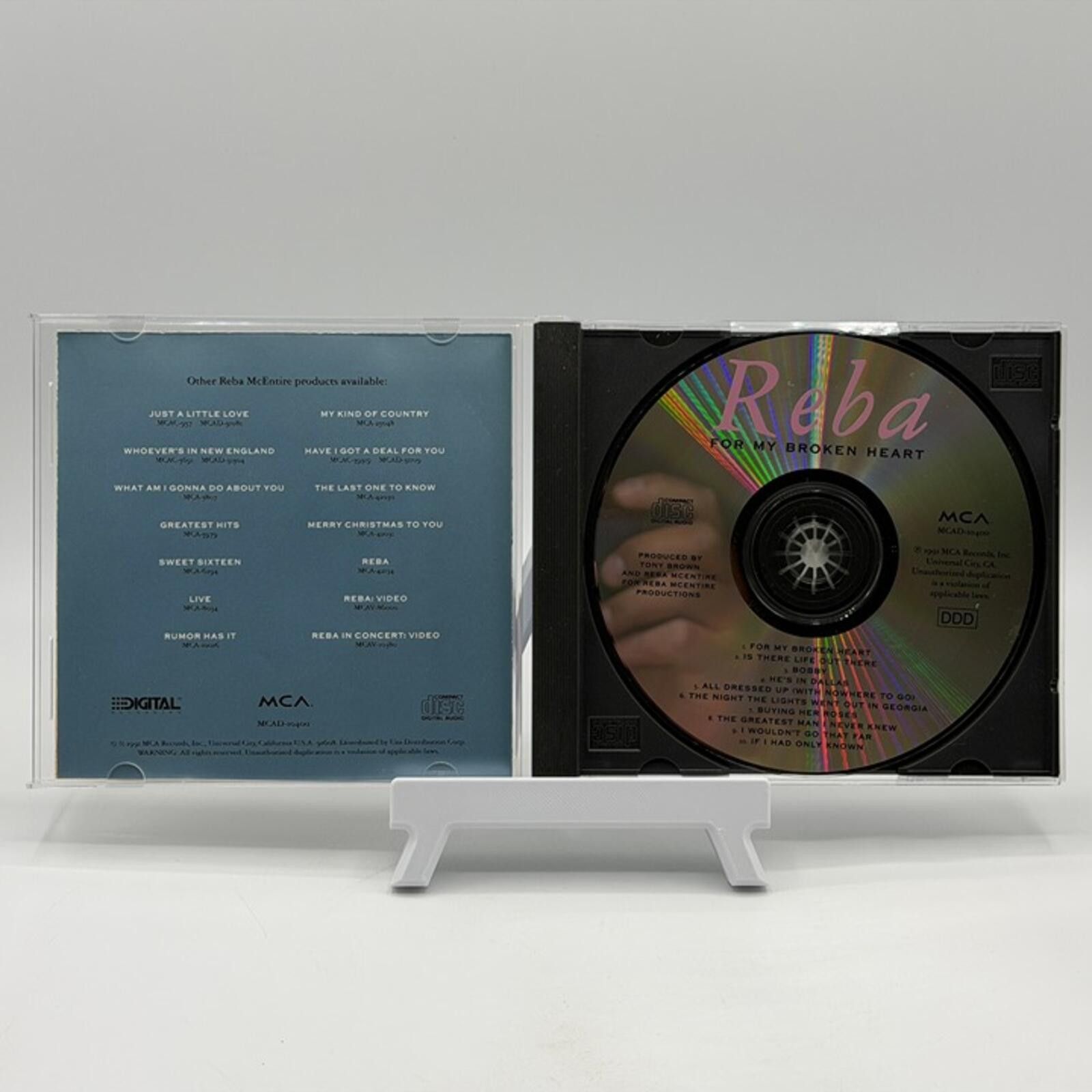 Other Reba McEntire - For My Broken Heart (1991) - Audio CD Size ONE SIZE - 3 Thumbnail