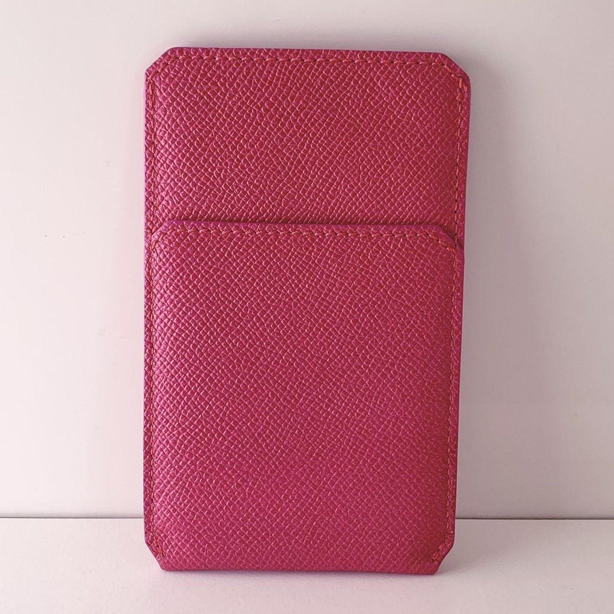 Burberry Burberry pink leather pouch with card slot Size ONE SIZE - 3 Thumbnail