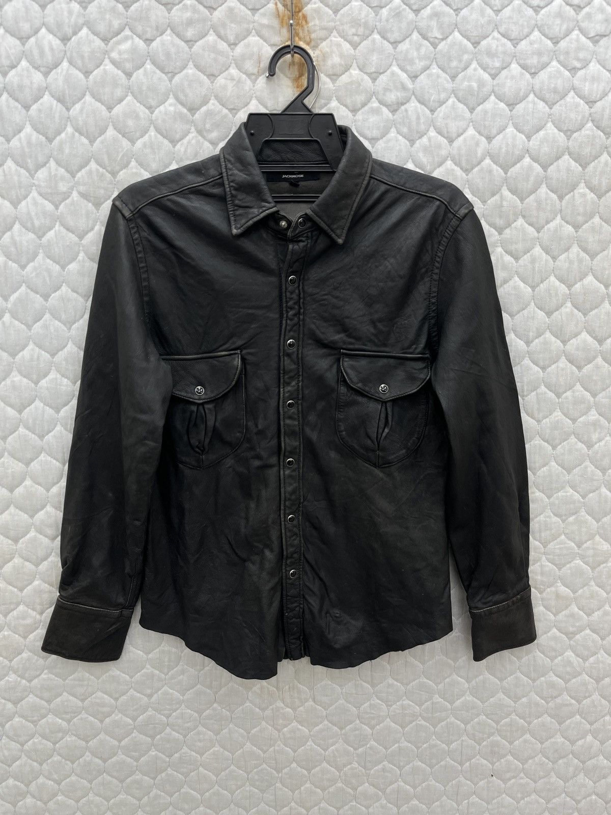 00s archive jackrose leather jacket y2k