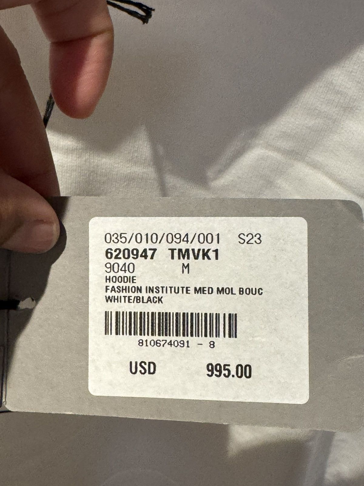 Balenciaga Balenciaga fashion institute of technology oversized hoodie Size US M / EU 48-50 / 2 - 8 Thumbnail