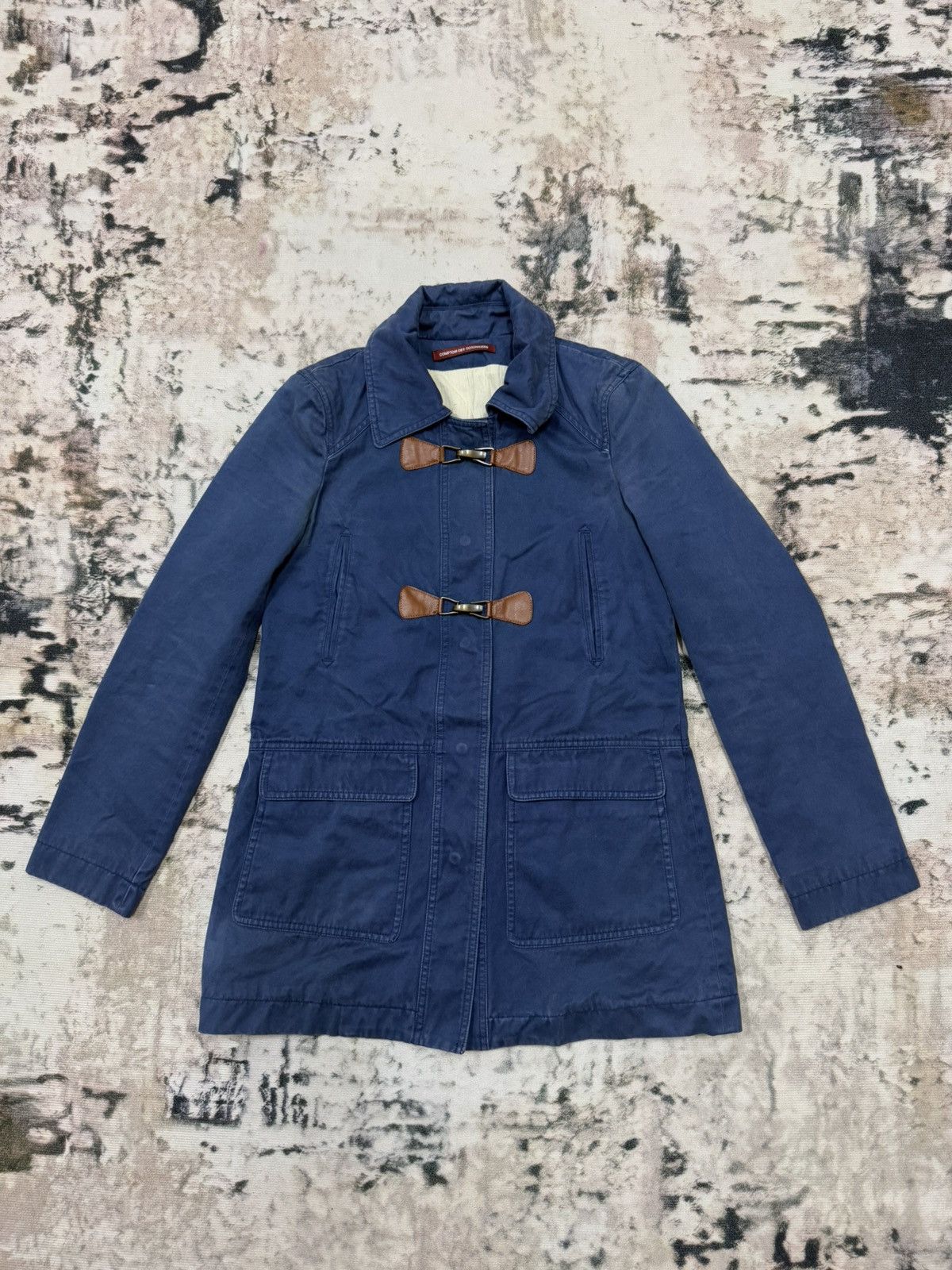 Designer × Japanese Brand Comptoir Des Cotonniers Khakis Coat Jacket Size S / US 4 / IT 40 - 3 Thumbnail