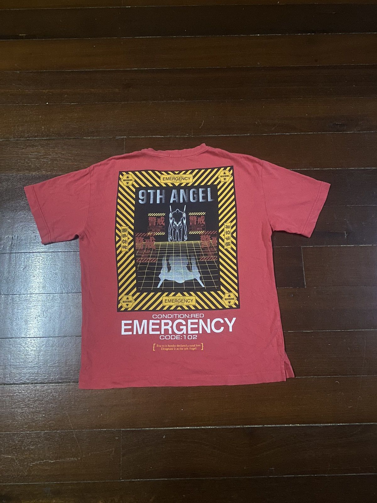 Anime × Universal Studios Gu x Neon Genesis Evangelion eva 03 emergency Size US M / EU 48-50 / 2 - 2 Thumbnail