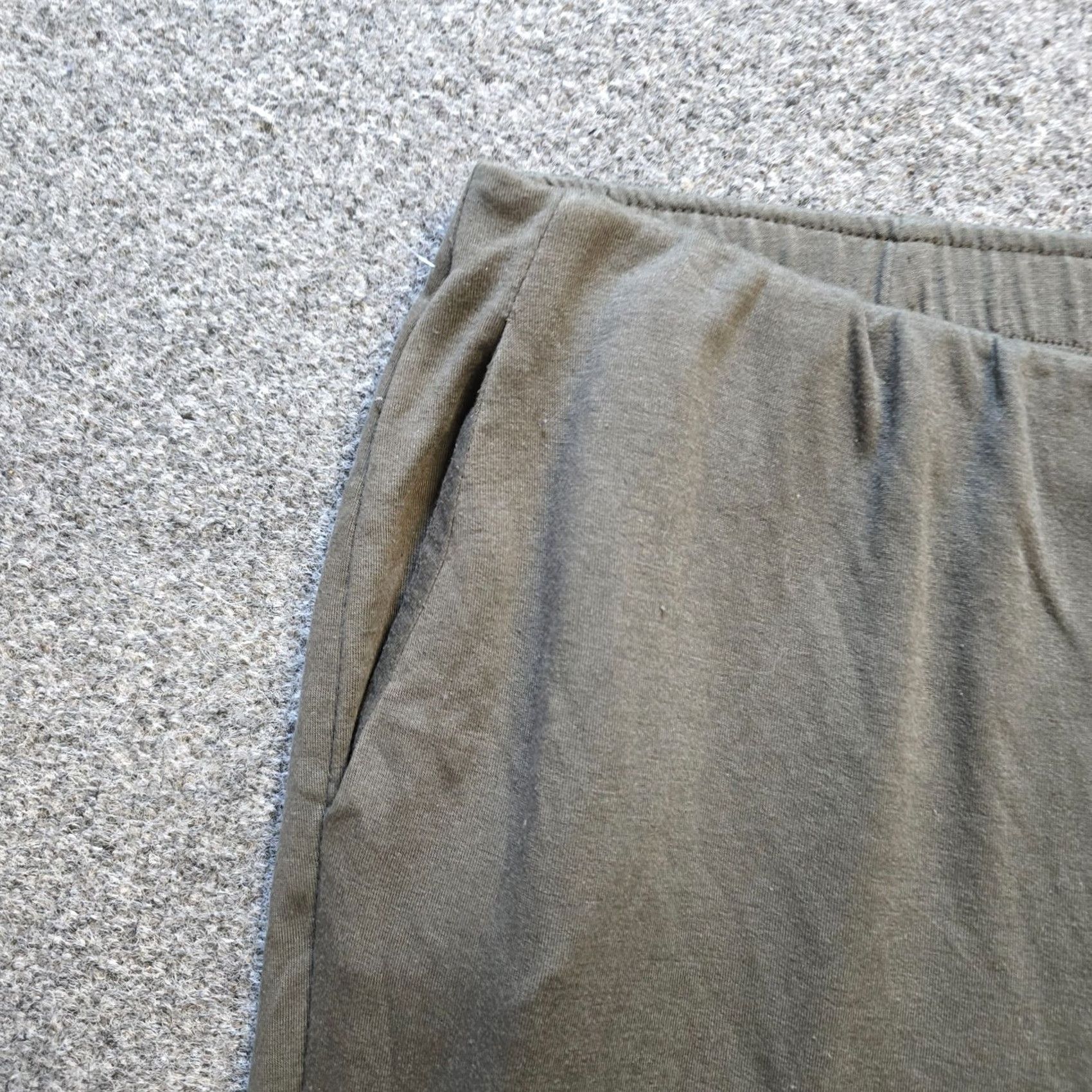 J. Jill J Jill Pants Womens Medium Gray Wide-Leg Tencel Pockets Classic Career Capsule Size 32" / US 10 / IT 46 - 3 Thumbnail