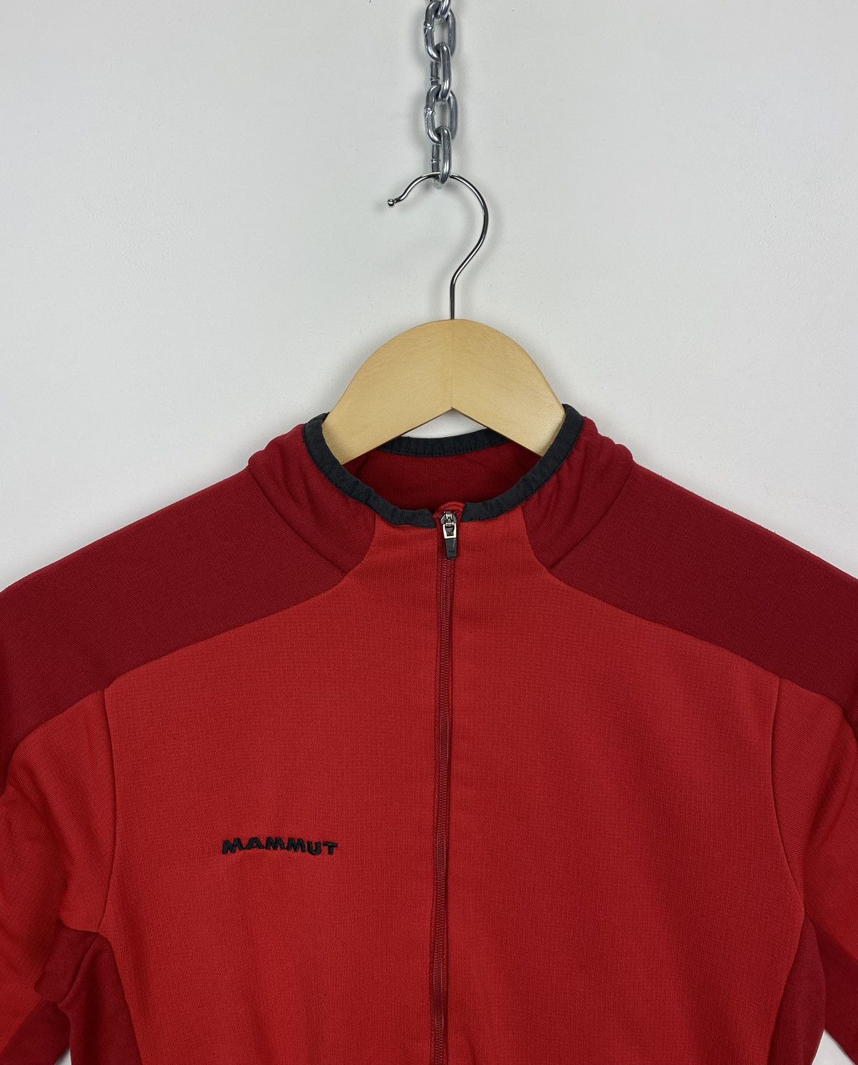 Other Mammut Polartec Cycling Jersey Shirt 1/3 Zip Top Red Sport Size US M / EU 48-50 / 2 - 2 Thumbnail