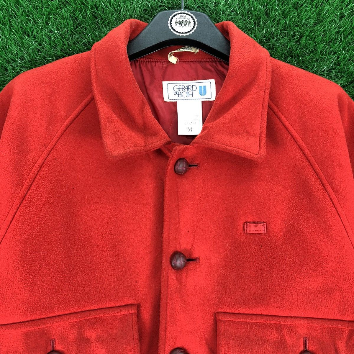 Japanese Brand Vintage 80's Fleece Jacket Quilted Nylon by Gerard de Both Size US S / EU 44-46 / 1 - 7 Thumbnail