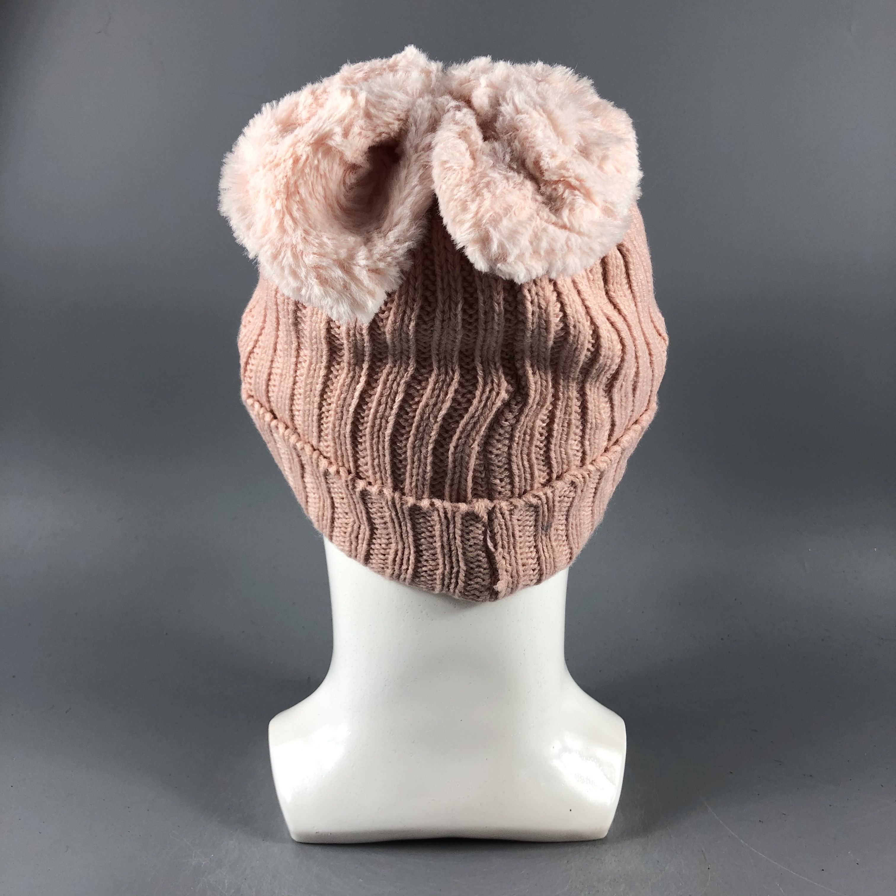 Vintage Womens Daiso Knit Beanie Snow Hat Snow Cap -D796 Size ONE SIZE - 3 Thumbnail