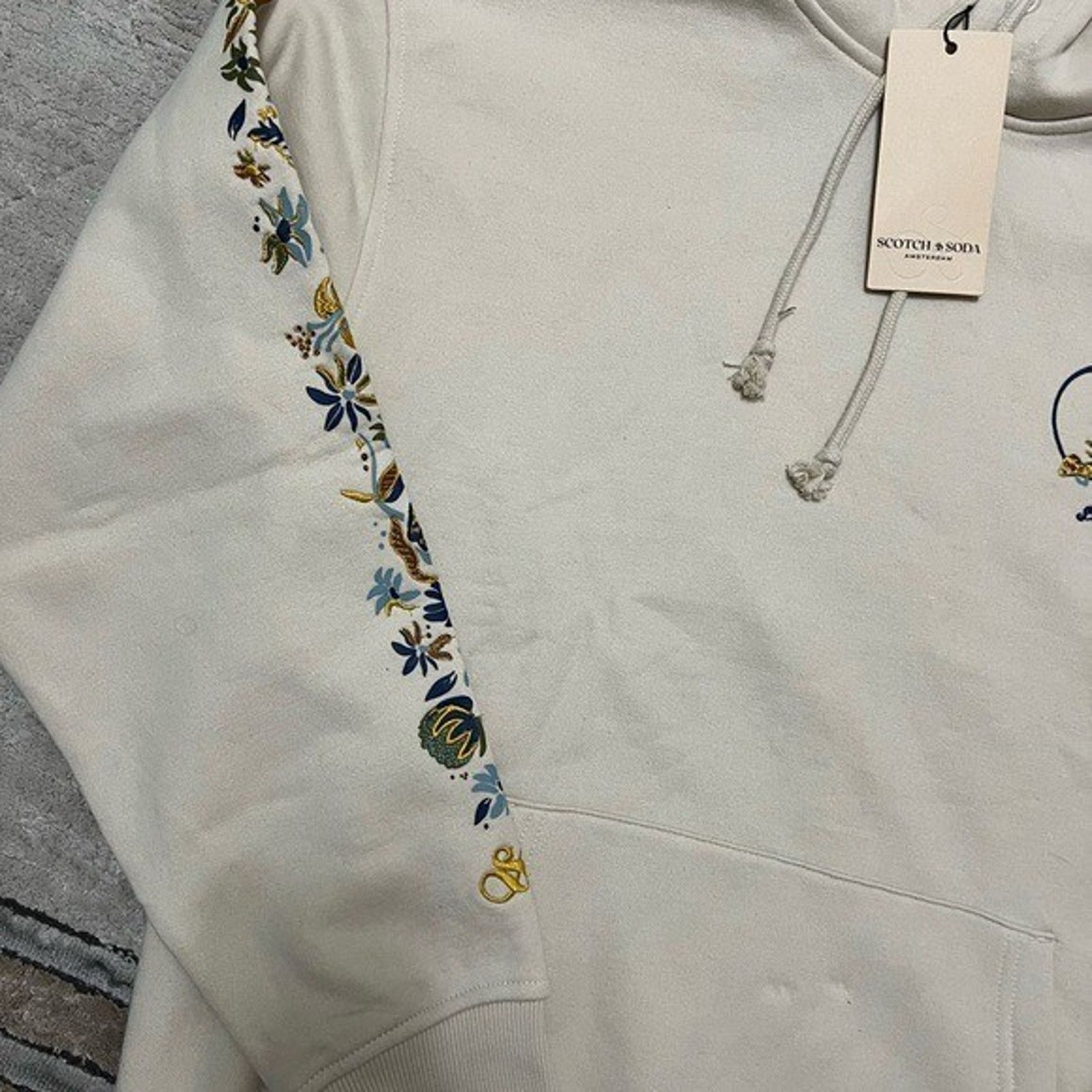 Scotch & Soda Scotch & Soda warm beige with print size M A000338 Size US M / EU 48-50 / 2 - 3 Thumbnail