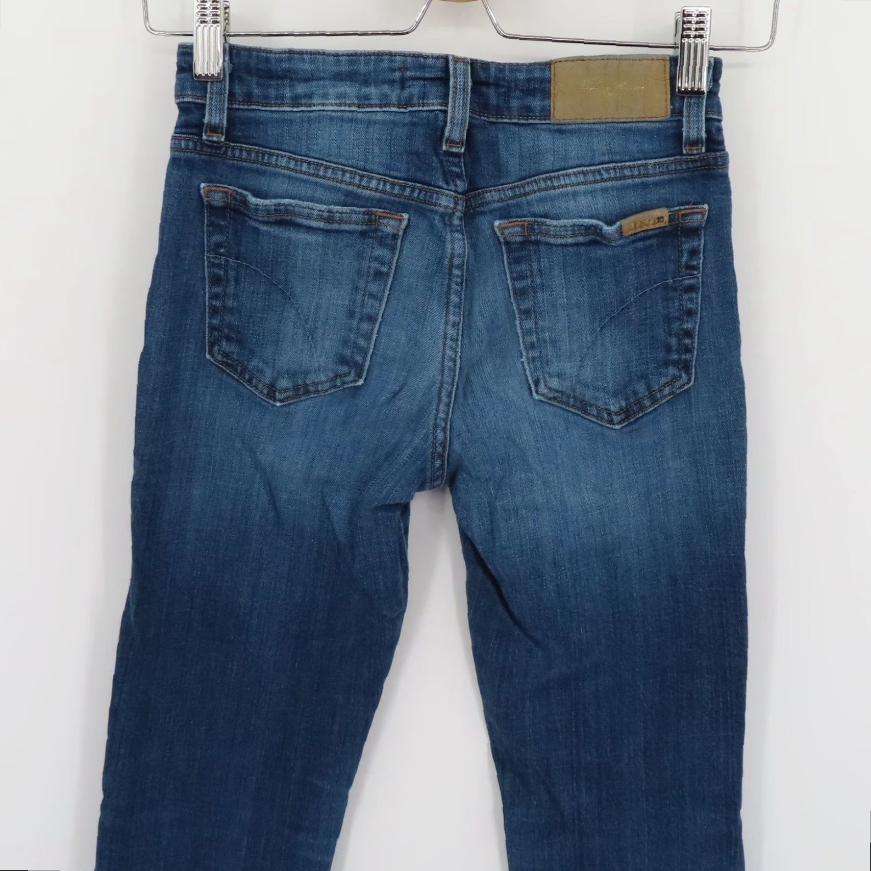 Vintage VINTAGE? No — Joe's Jeans Womens 24 Straight Ankle Medium Wash Solid Blue Denim Jeans Cotton Jacket? No Size 42" / US 20 - 5 Thumbnail