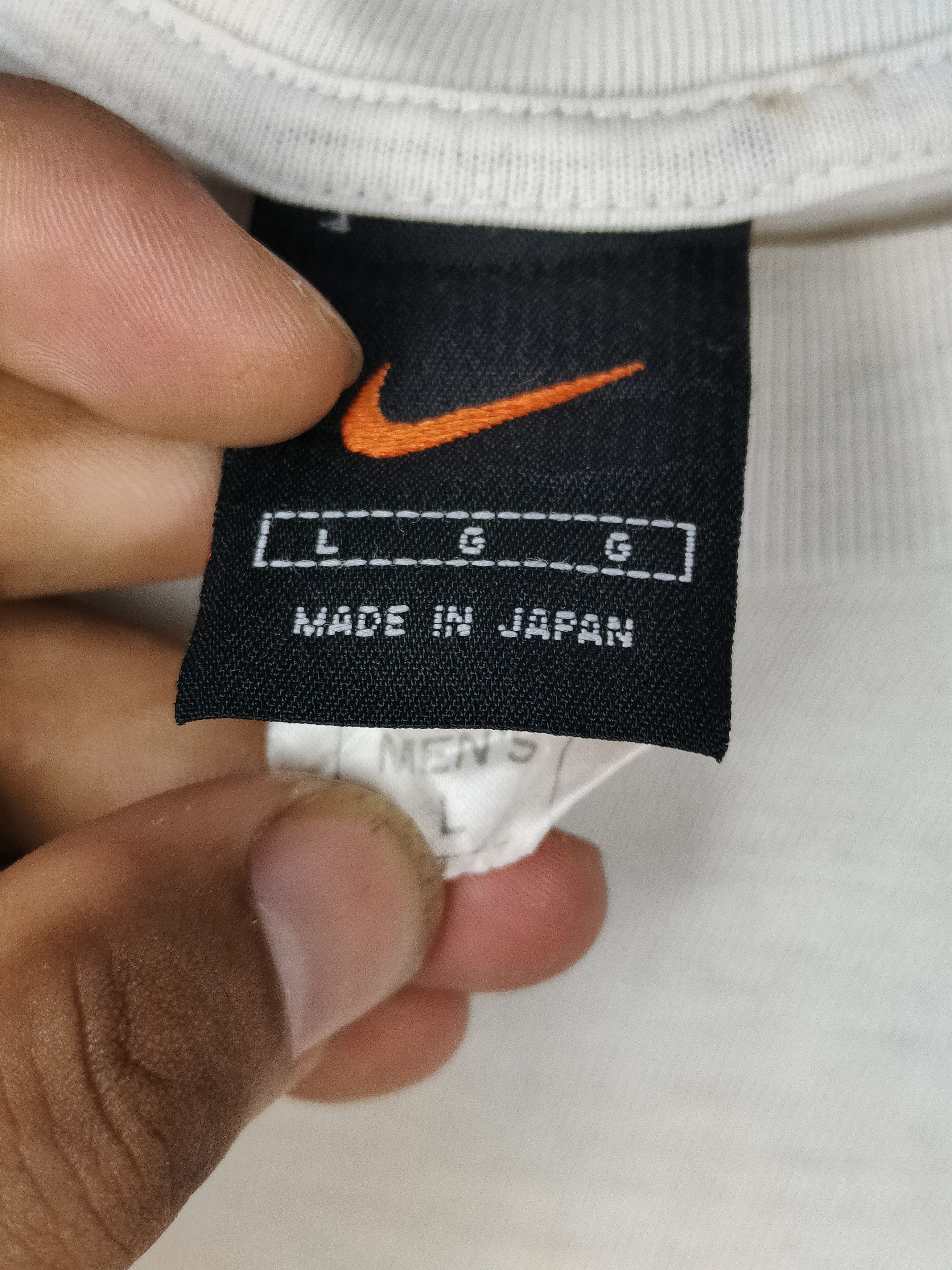 Nike × Vintage Vintage 90s Distressed Nike 99' Running Event Shirt Size US L / EU 52-54 / 3 - 6 Thumbnail