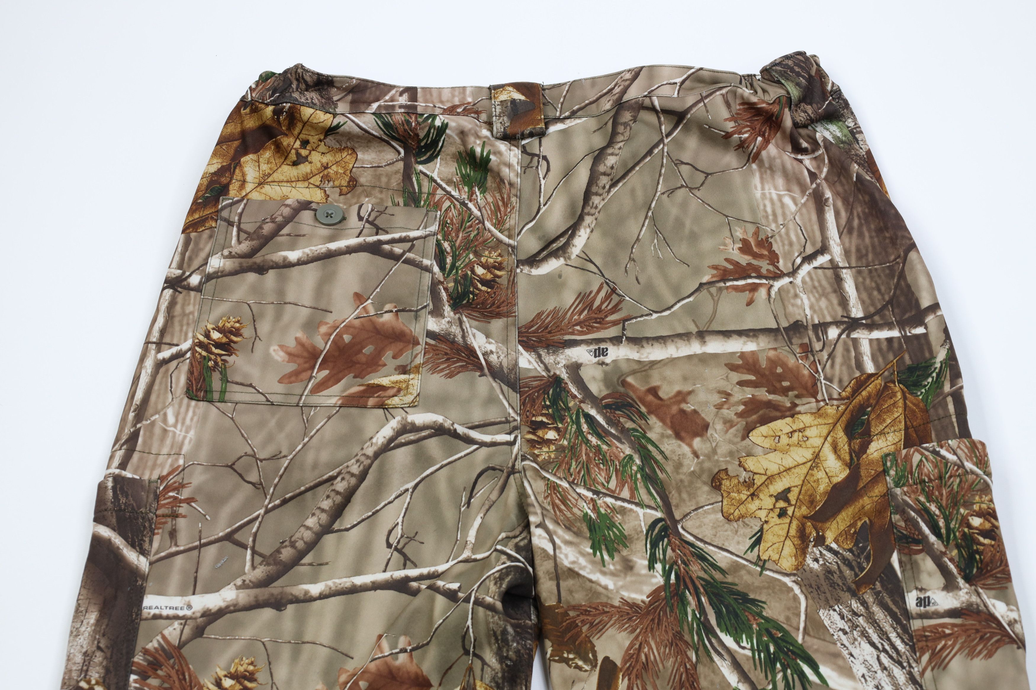 Vintage Vintage Y2K Streetwear Knit Camouflage Wide Leg Cargo Pants Size US 36 / EU 52 - 10 Thumbnail