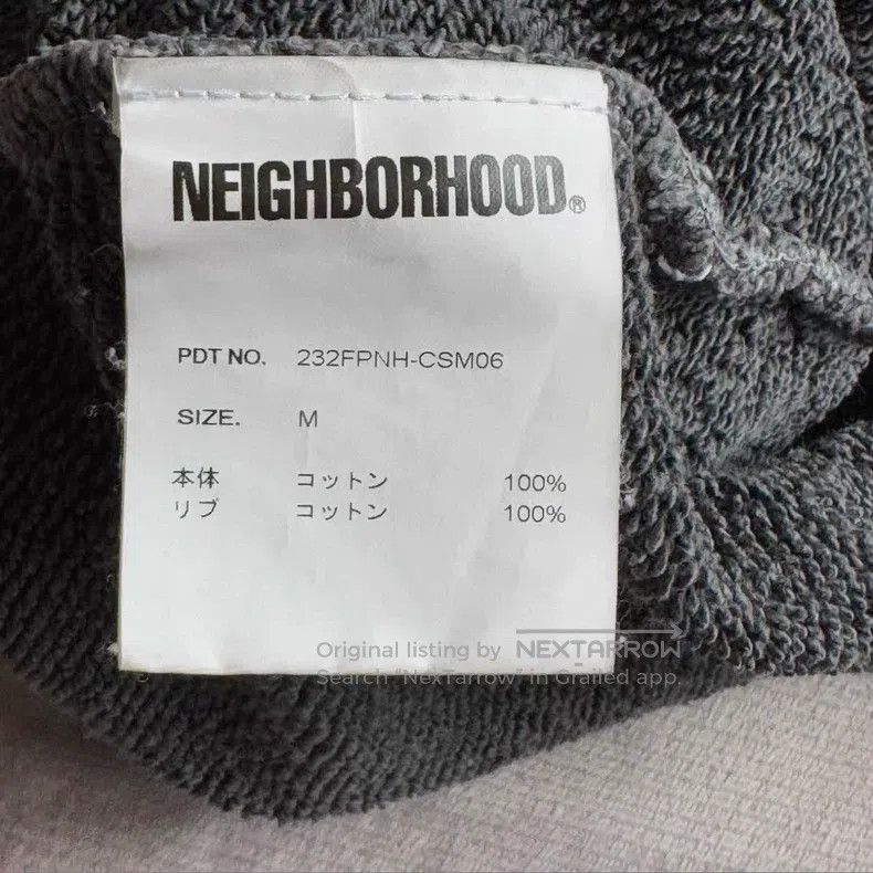 Neighborhood Neighborhood Washed Letter Batik Sweatshirt Size US M / EU 48-50 / 2 - 7 Thumbnail