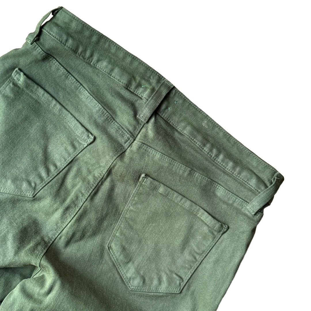 L'AGENCE L'Agence Margot Coated High Rise Ankle Skinny Jeans 27 Size 27" / US 4 / IT 40 - 4 Thumbnail