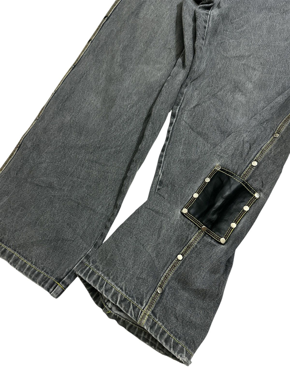 Rick Owens Brooklyn Xpress Studded Jeans Y2K Lgb Goa Jnco Rick Owens Size US 31 - 2 Thumbnail