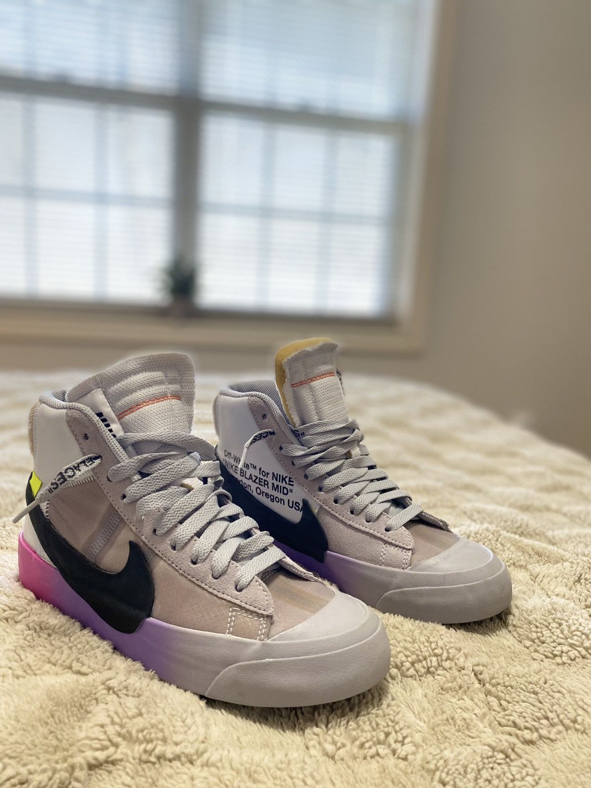 Nike × Off-White Nike Blazer Off White Serena Williams Size US 6 / IT 36 - 1 Thumbnail