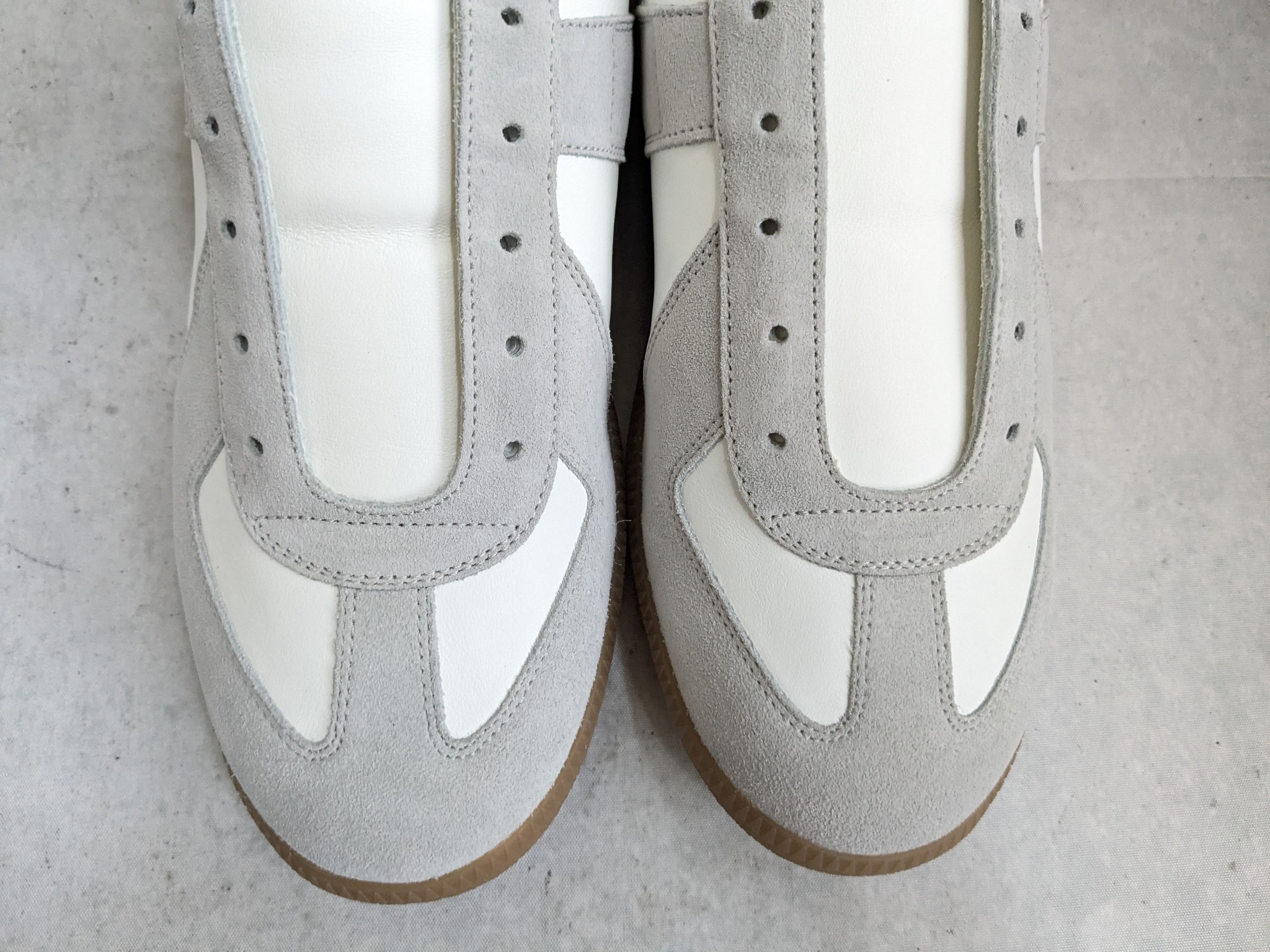 Maison Margiela Maison Margiela Replica GAT White Gray 12 45 Low Tops Size US 12 / EU 45 - 2 Thumbnail