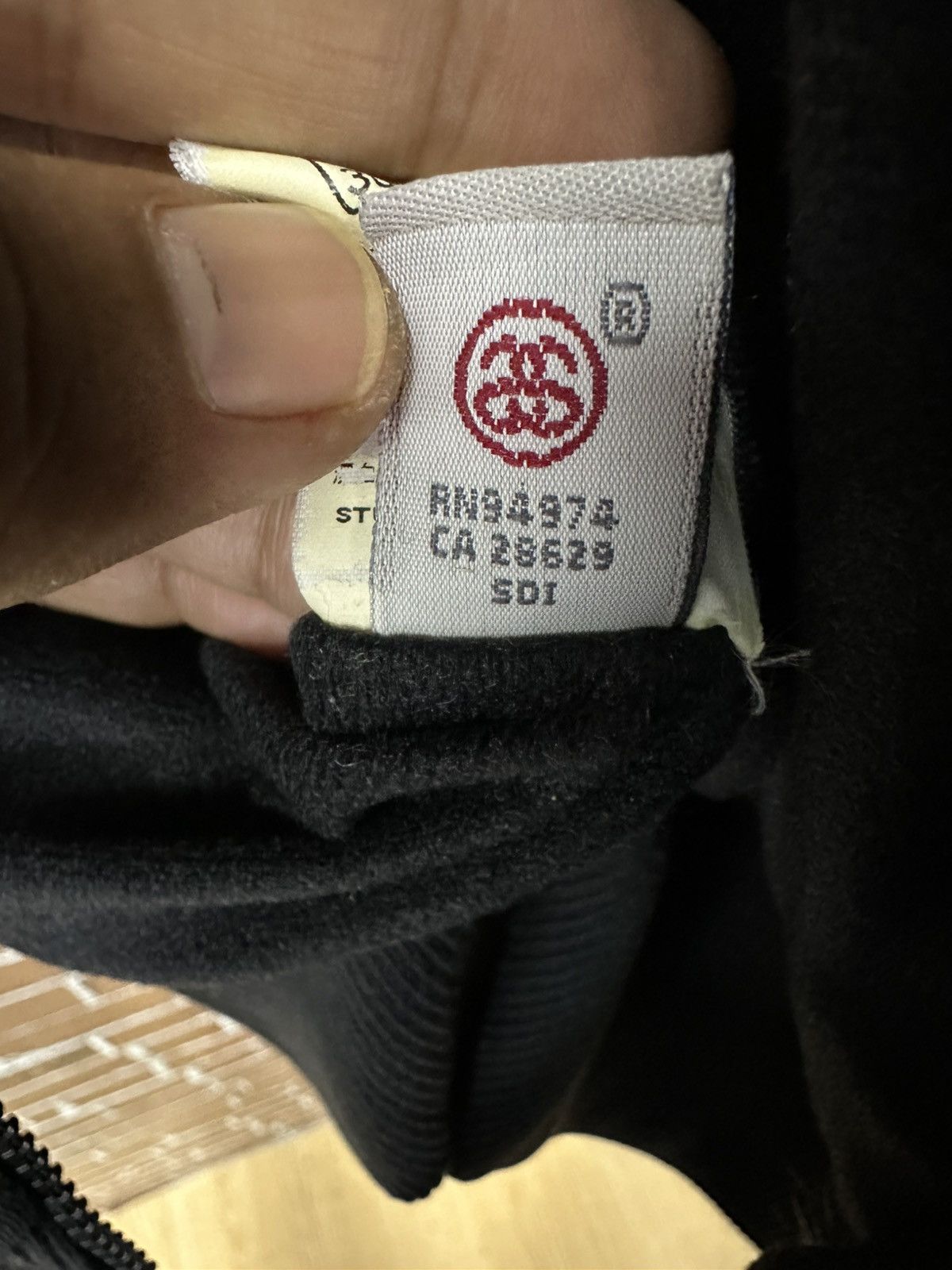 Stussy Vintage Sunfaded Washed Stussy Zipper Sweat Z407 Size US L / EU 52-54 / 3 - 14 Thumbnail