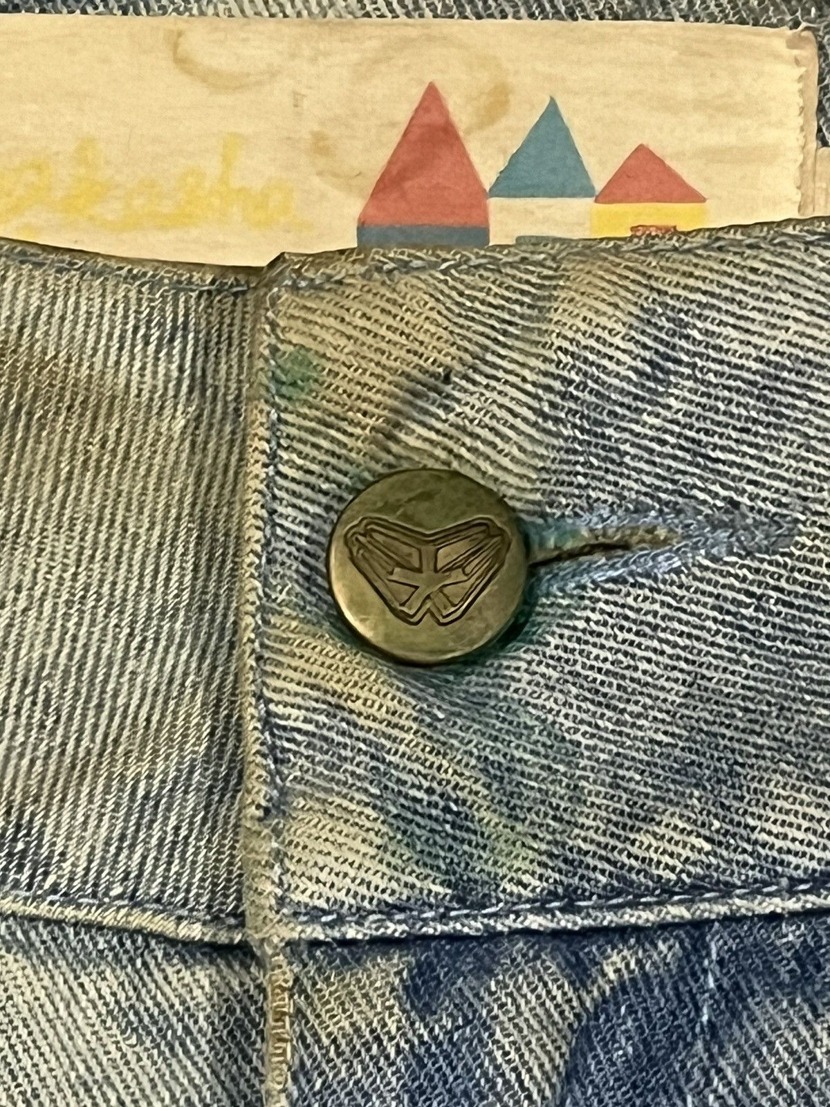 Japanese Brand Vintage Japanese Brand Mud Washed Baggy Style Jeans Size US 28 / EU 44 - 9 Thumbnail