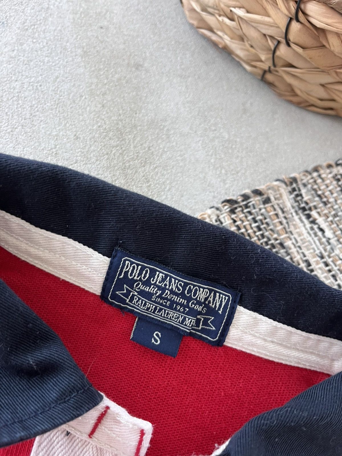 Polo Ralph Lauren Vintage Polo Ralph Lauren Red Logo Luxury Y2K Polo Tshirt Size US S / EU 44-46 / 1 - 9 Thumbnail
