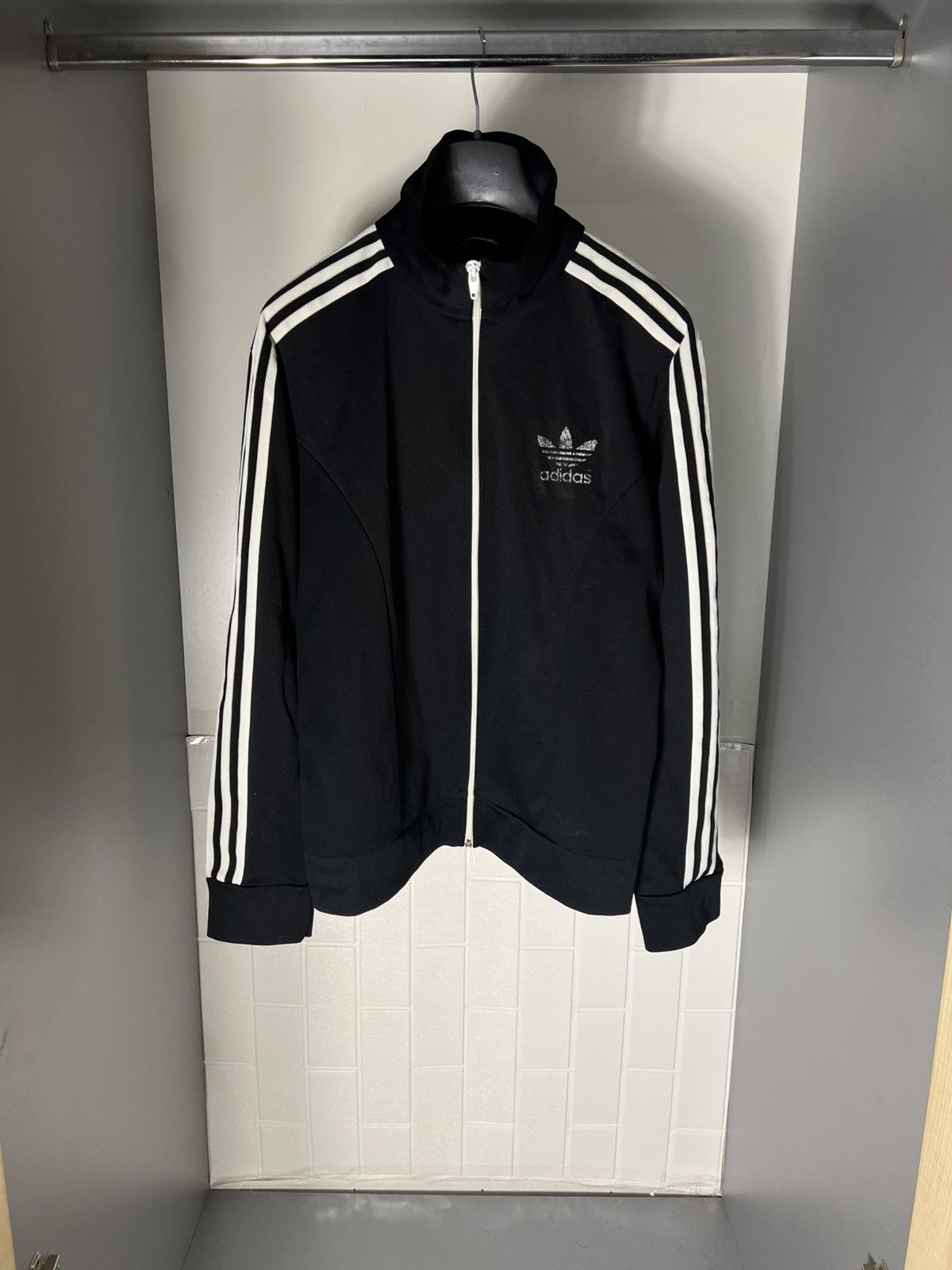 Adidas × Vintage VERY RARE ADIDAS ORIGINAL FULL ZIP LIGHT JAKCET RETRO 90s Size US M / EU 48-50 / 2 - 1 Thumbnail