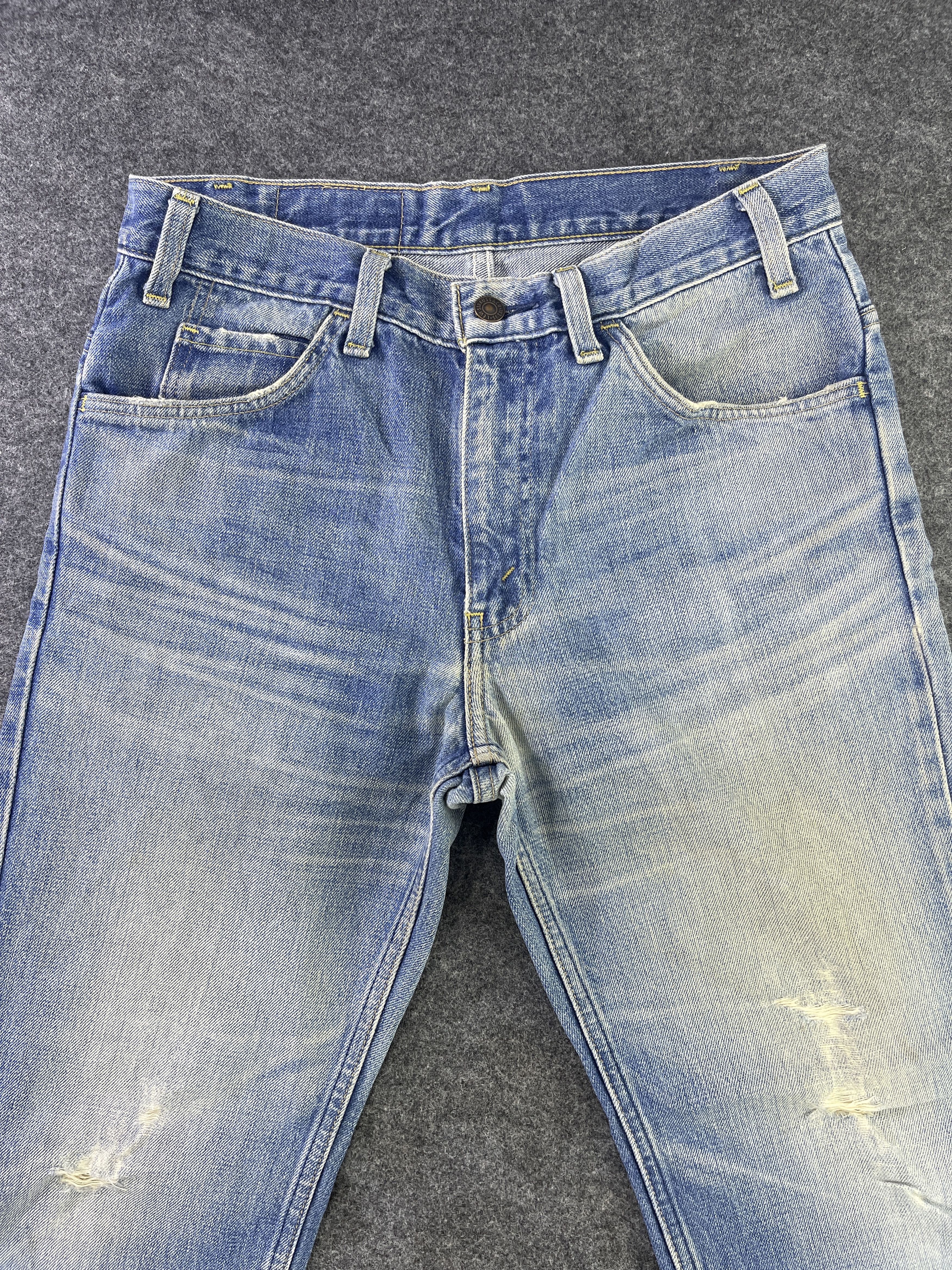 Levi's Vintage Levis 519 Distressed Jeans - J964 Size US 31 - 3 Thumbnail
