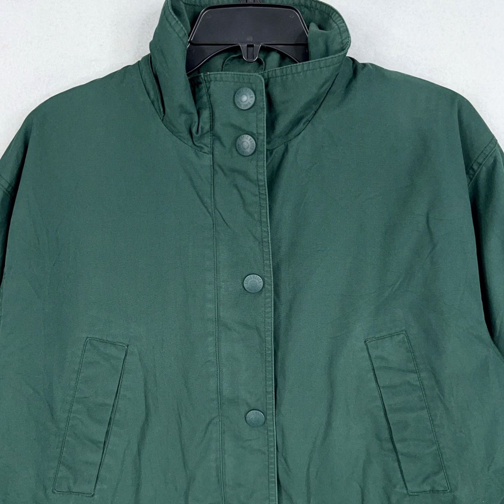 Eddie Bauer Eddie Bauer Jacket Womens Medium Plaid Lined Wool Blend Utility Outdoor Gorp for Casual Travel Workwear Green Size M / US 6-8 / IT 42-44 - 3 Thumbnail