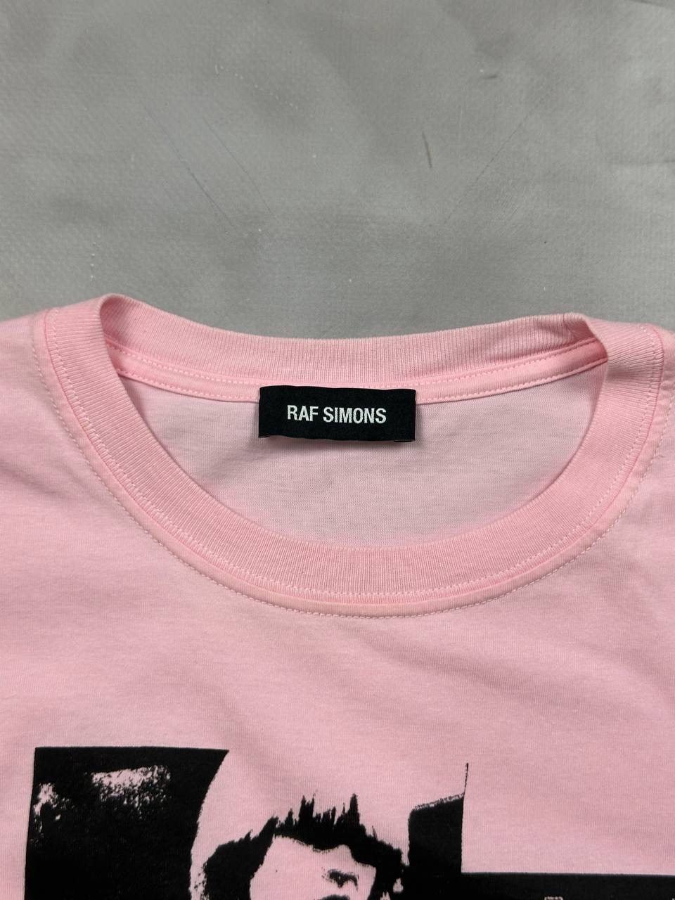 Raf Simons Ss19 Raf Simons Transfers Tee(Pink/Boxy M) Size US M / EU 48-50 / 2 - 5 Thumbnail