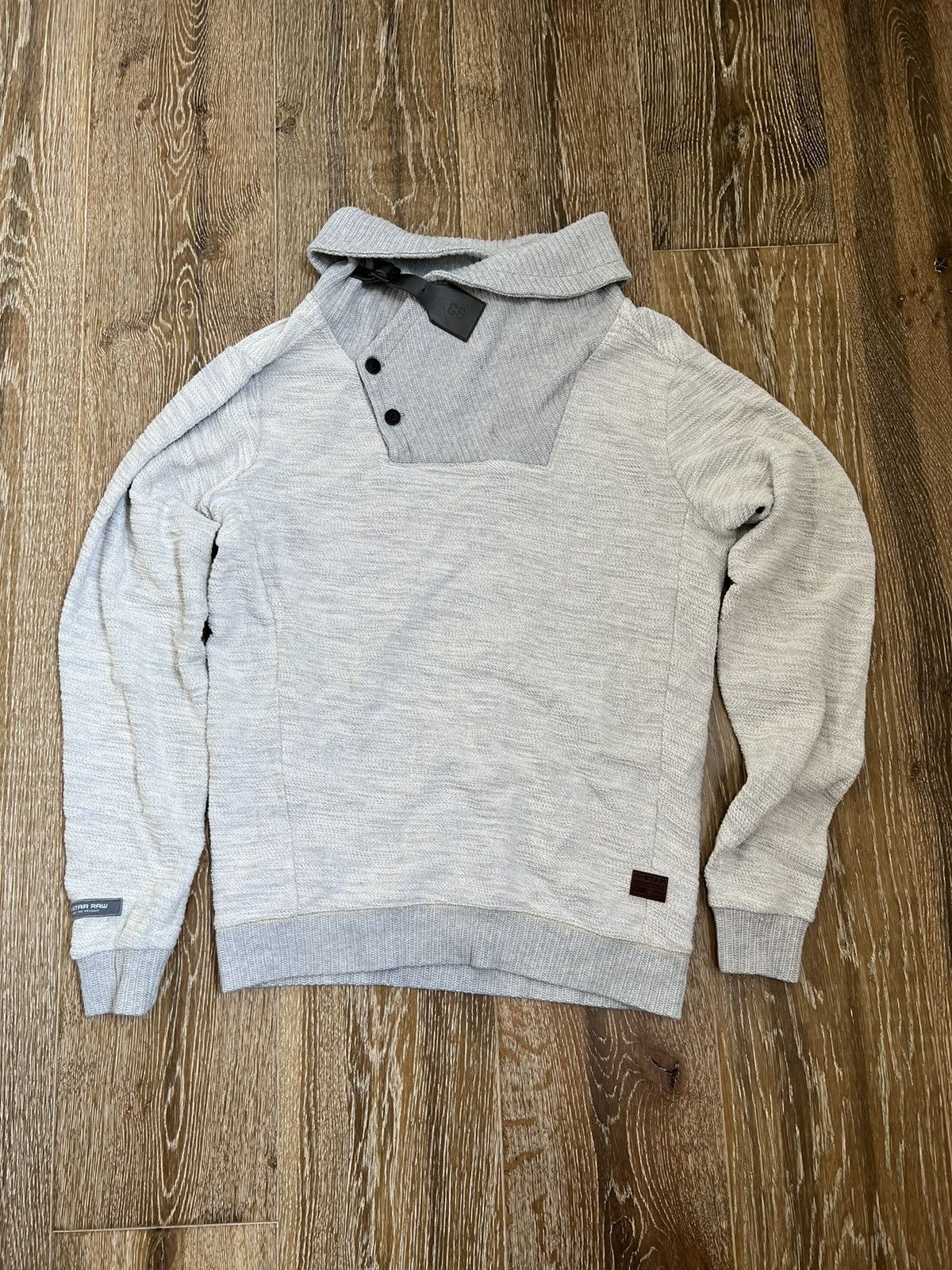 G-Star G star raw flint wrap sweater l/s Size US M / EU 48-50 / 2 - 2 Thumbnail