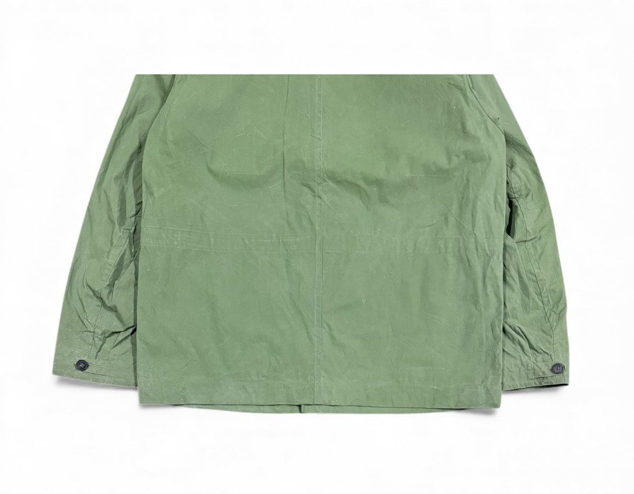 Dries Van Noten Dries Van Noten PU Waterproof Olive Green Field Jacket Size US M / EU 48-50 / 2 - 21 Thumbnail