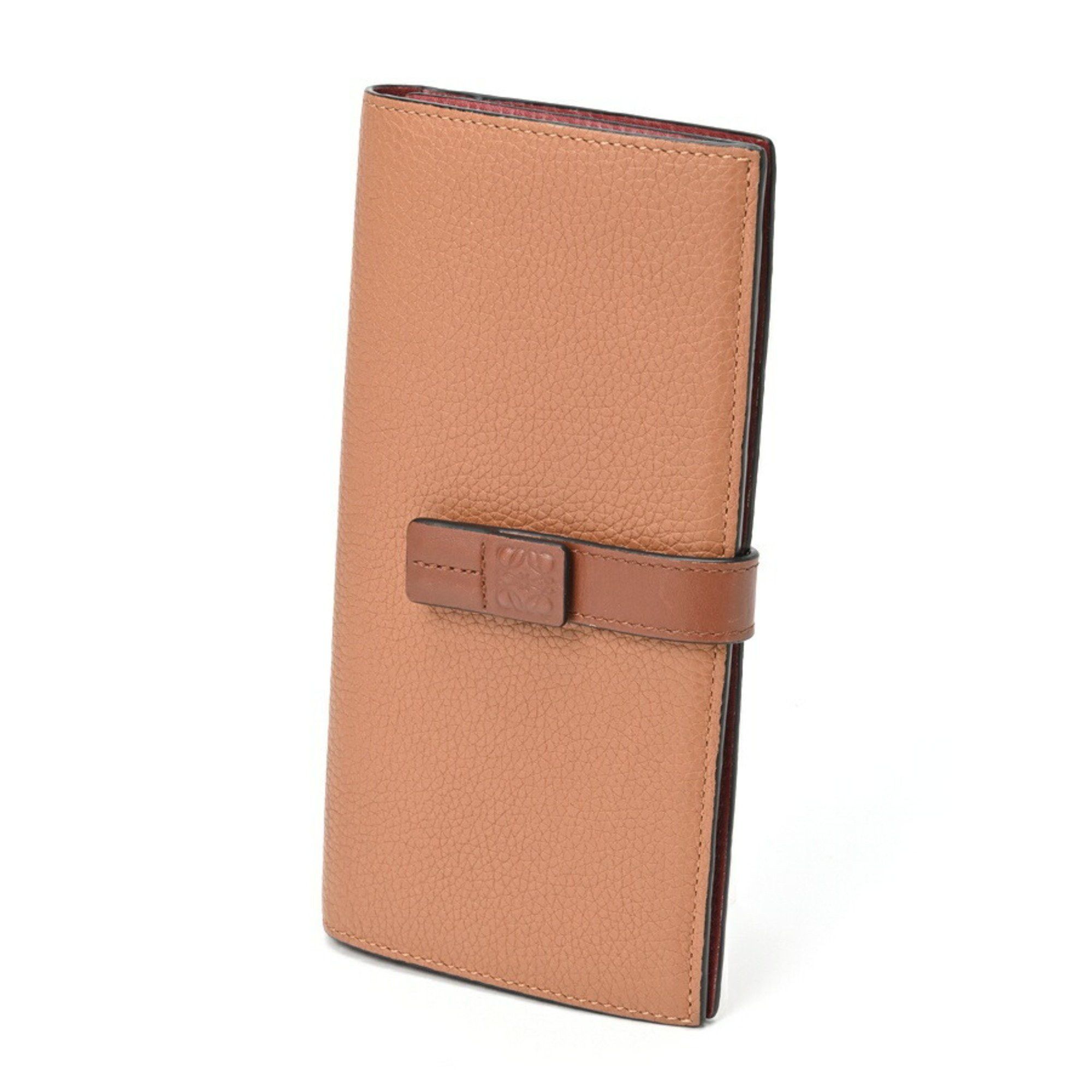 image of Loewe Vertical Wallet Large C660S40X01 Light Caramel Pecan E-155100, Women's