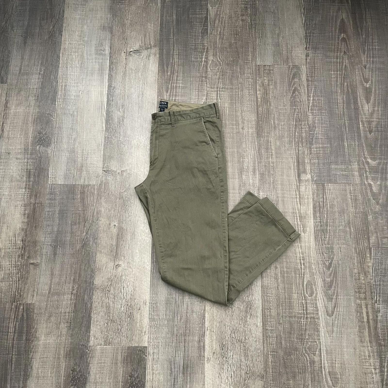 J.Crew J. CREW • Trousers "Green" (34X32) Size US 34 / EU 50 - 1 Thumbnail