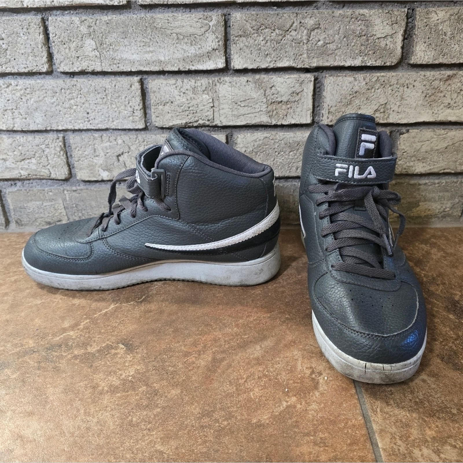 Fila Dark Grey | FILA | High Top Sneaks Size US 9.5 / EU 42-43 - 2 Thumbnail