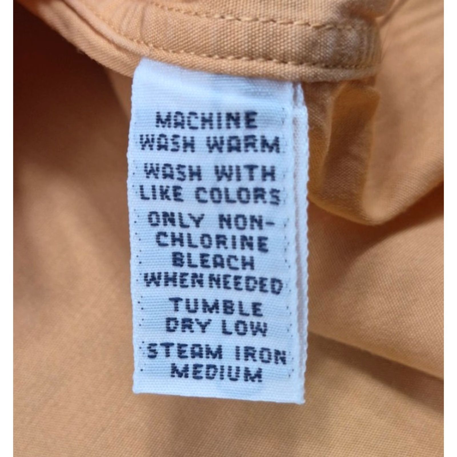 Polo Ralph Lauren VINTAGE Polo Ralph Lauren Shirt Mens XL Button Up Orange Marlowe Cotton Long Sleeve Size US XL / EU 56 / 4 - 6 Thumbnail