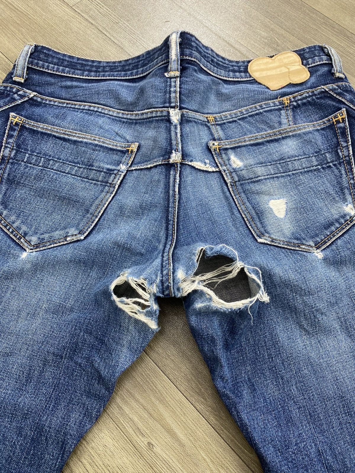 Number (N)ine Vintage Number (N)ine Music Distressed Denim Jeans Faded Size US 32 / EU 48 - 20 Thumbnail