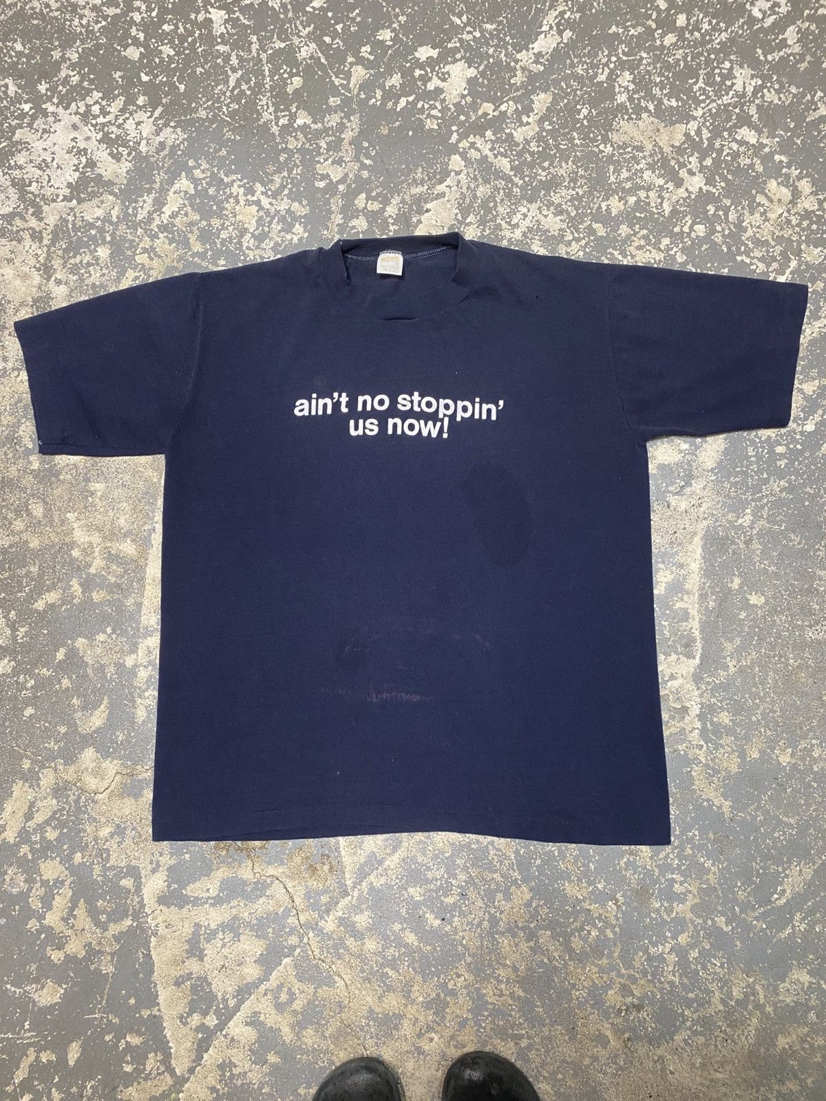 Japanese Brand × Vintage Vintage Aint No Stoppin Us Now McFadden & Whitehead Savin Te Size US XL / EU 56 / 4 - 1 Thumbnail