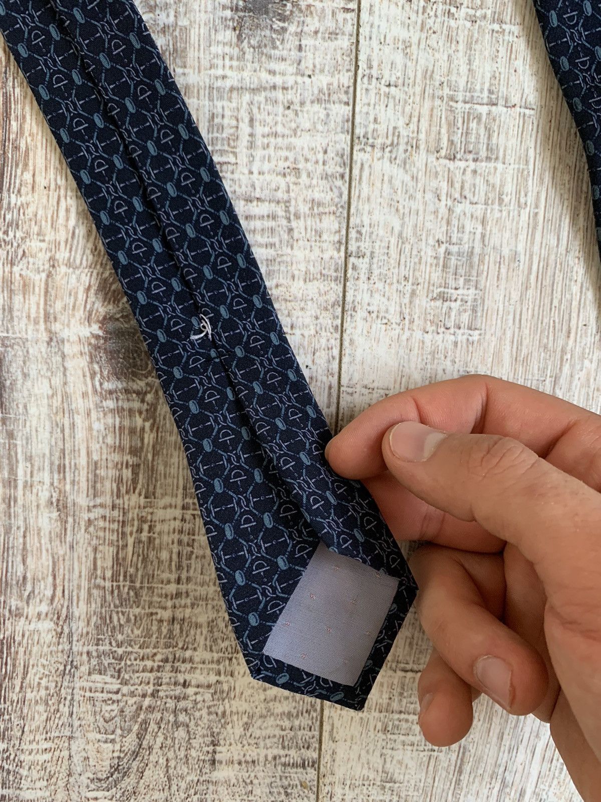 Celine × Vintage Vintage Celine Paris Silk Tie Size ONE SIZE - 9 Thumbnail