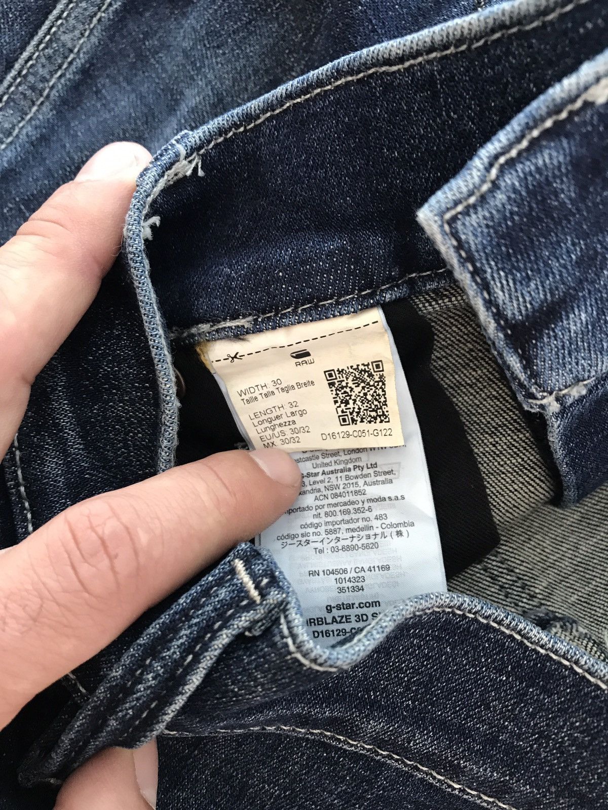 G-Star Airblaze 3D skinny Size US 30 / EU 46 - 6 Thumbnail