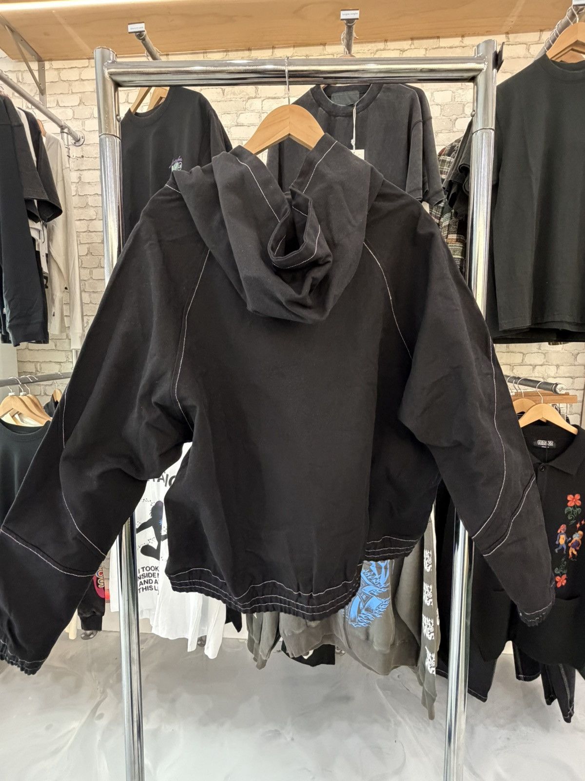 Other Jungles Jungles “ Always Good “ Black Hooded Jacket Size US L / EU 52-54 / 3 - 2 Thumbnail