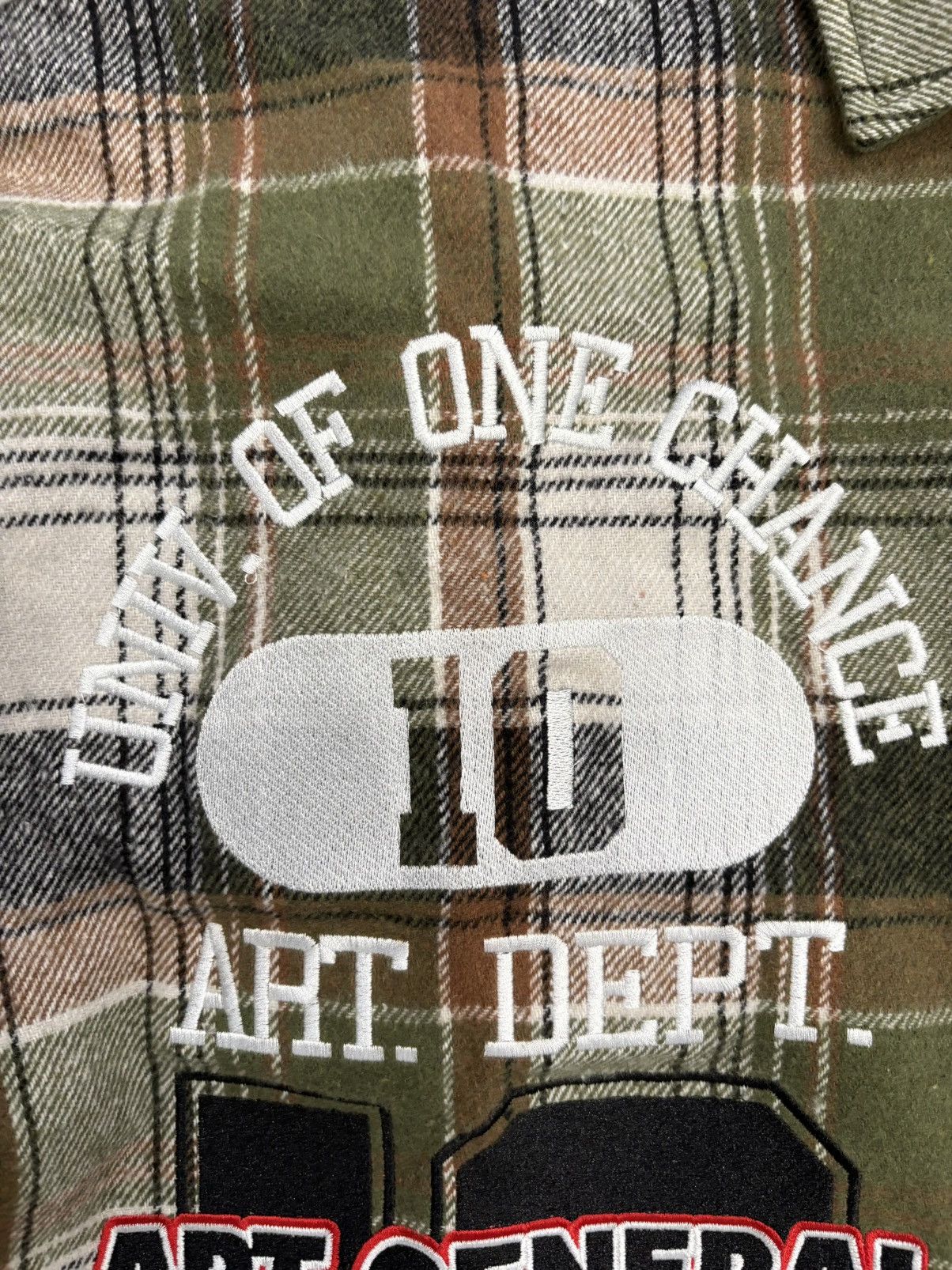 Vintage Onechance Art One Chance General Double Layer Flannel Size US XXL / EU 58 / 5 - 3 Thumbnail