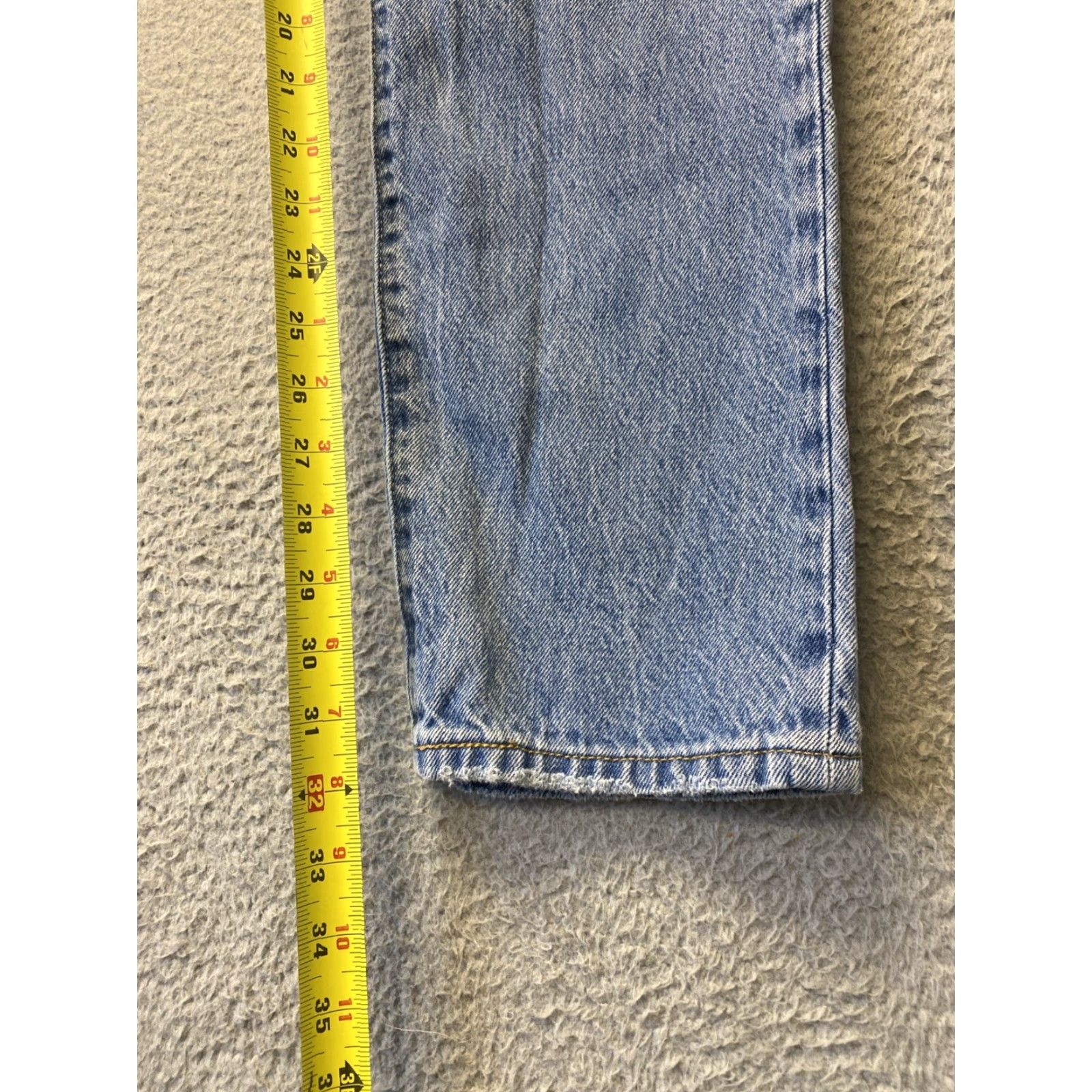 Levi's Levi's Jeans Slim 28x31.5 Regular Light Wash Blue Denim 500 Series 511 Mens Slim Fit Zipper Closure Size US 28 / EU 44 - 6 Thumbnail