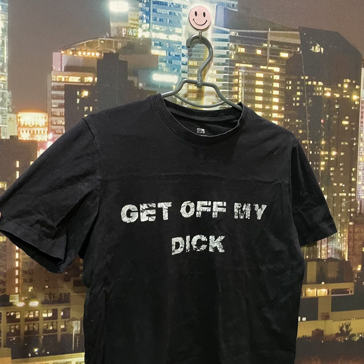 Band Tees OPIUM T SHIRT HUMOR GET OFF MY DICK PENIS FADE PORNO STAR Size US S / EU 44-46 / 1 - 3 Thumbnail