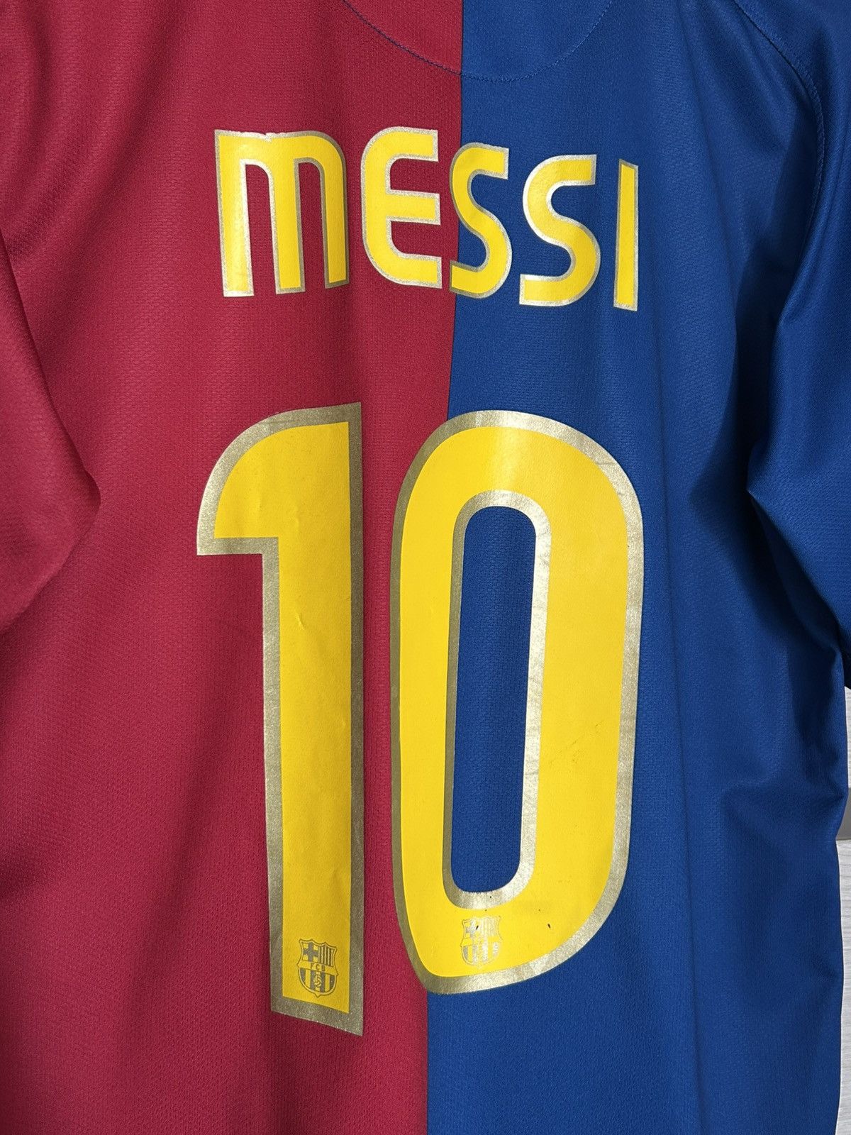 Nike Nike FC Barcelona season 2008/2009 Messi 10 jersey size M Size US M / EU 48-50 / 2 - 14 Thumbnail