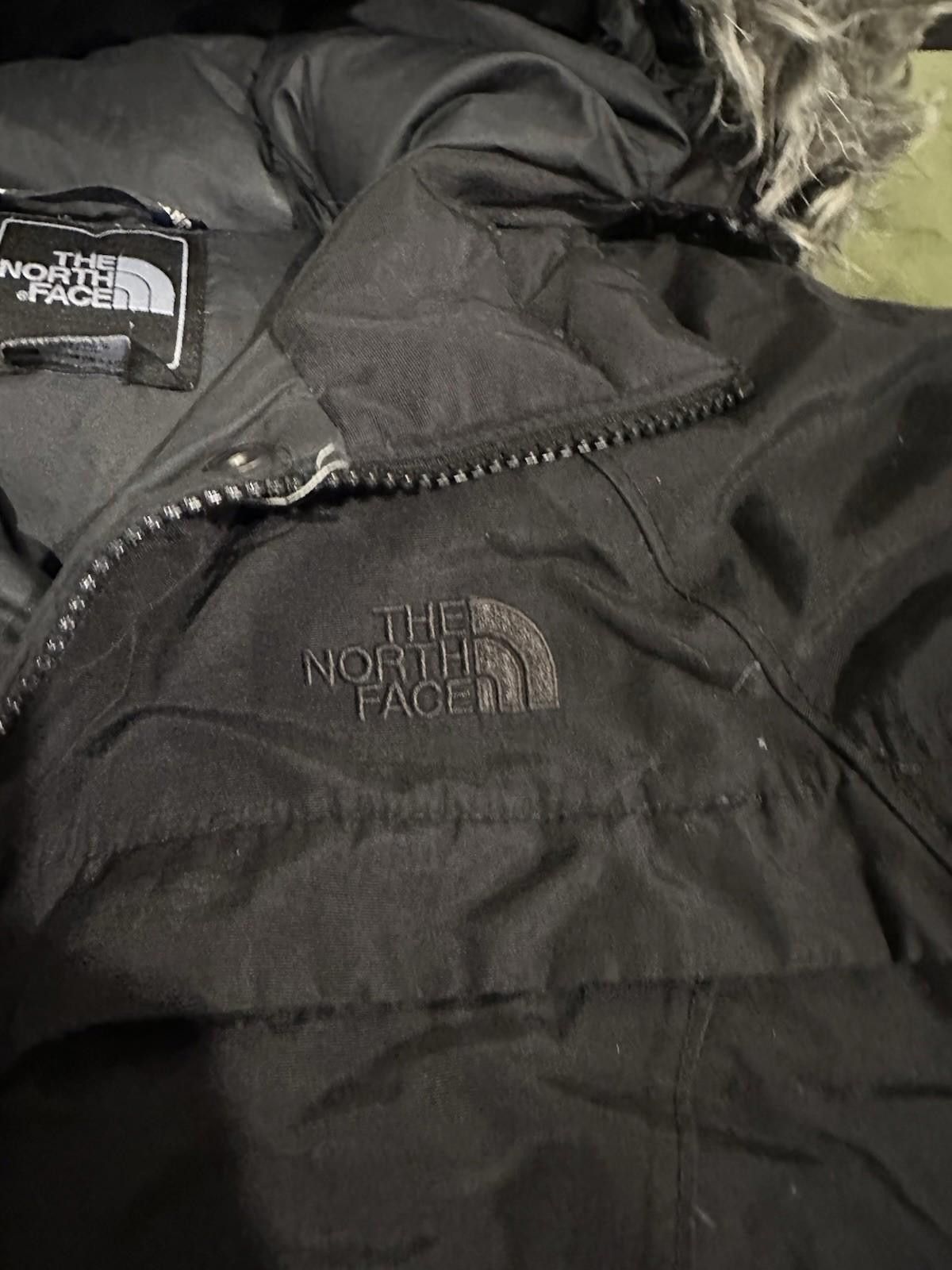 The North Face North Face Black Faux Fur Hood Parka Women M Winter Jacket Size S / US 4 / IT 40 - 4 Thumbnail