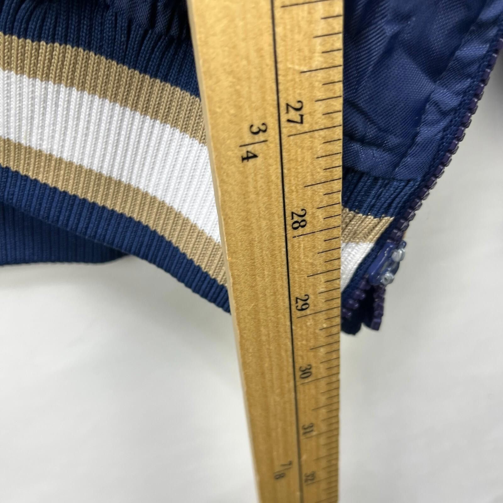 Starter Vintage 90s Notre Dame Fighting Irish Starter Jacket XL Size ONE SIZE - 7 Thumbnail