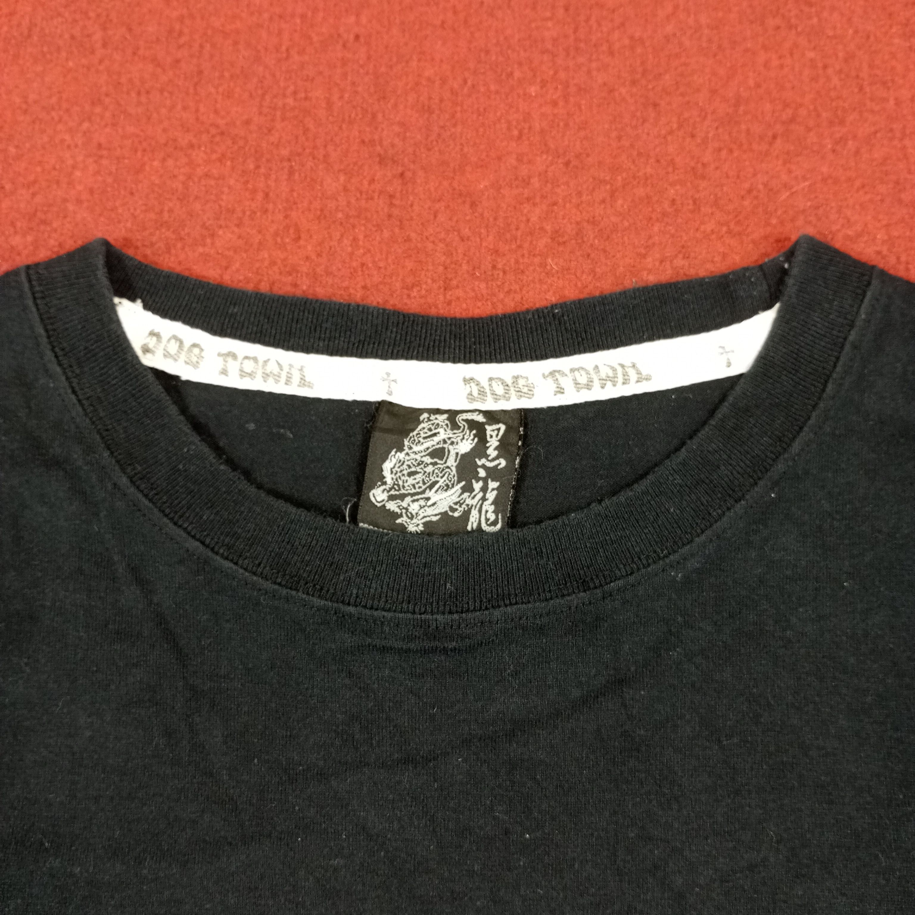 Dogtown × Vintage Dogtown Black Dragon Streetwear Skateboard Style Tshirt Size US XXL / EU 58 / 5 - 5 Thumbnail