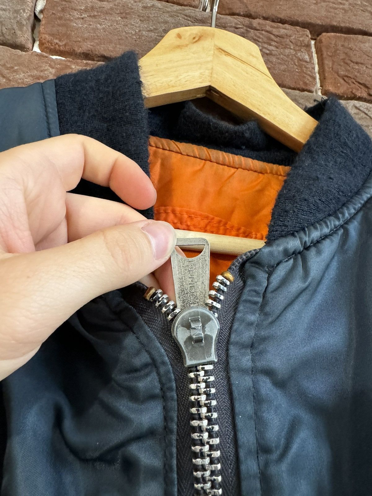 Alpha Industries 90s Alpha Industries Ma1 Flyer Vintage Nylon Bomber Jacket Size US XL / EU 56 / 4 - 8 Thumbnail